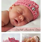 DIY Crochet Newborn Crown