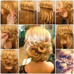 DIY Elegant Braided Low Bun Hairstyle-01