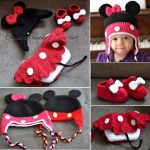Minnie Little Mouse Baby Set Free Crochet Pattern