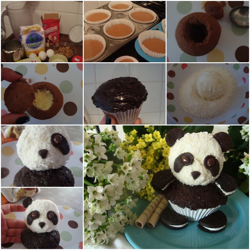 Panda CupCake