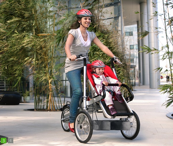 2 in 1 Bicycle and Stroller