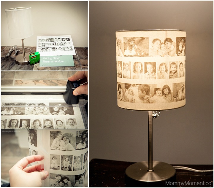 If you need a gift for someone special but can’t think of what to buy, then consider this DIY DIY Amazing Photo Lamp project suggested by Who Said Crafts.