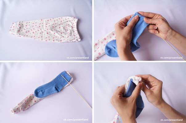 DIY Baby Clothes Bouquet
