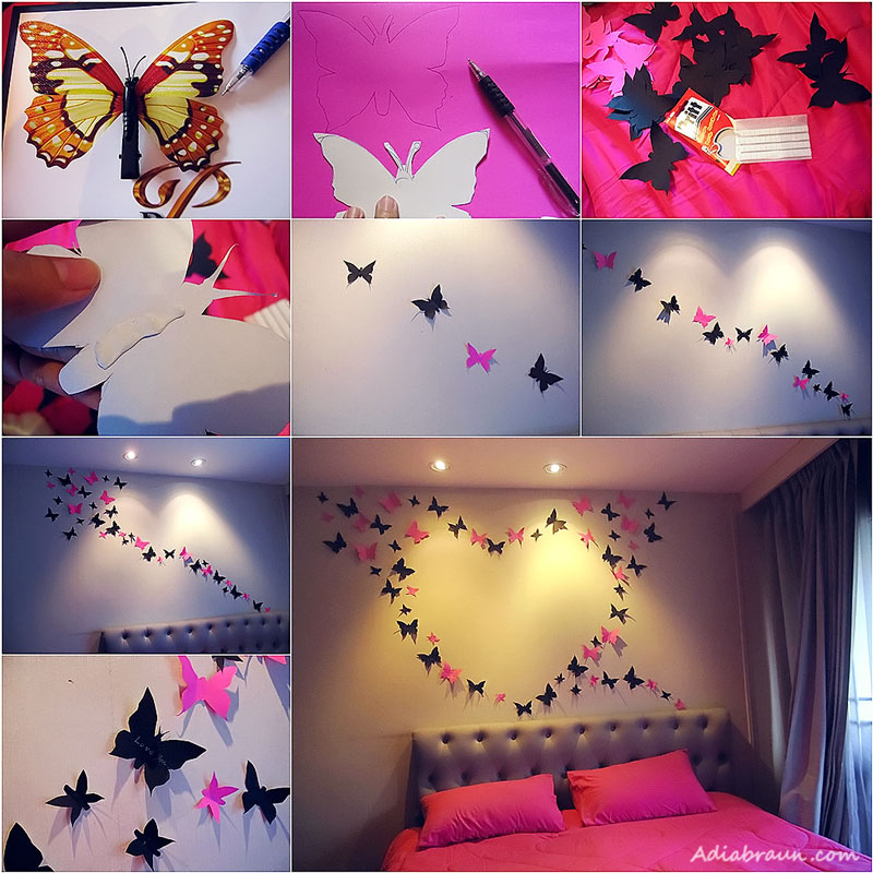 diy-butterfly-wall-art-decoration