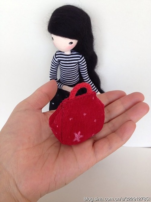 DIY Cute Mini Doll with Wire