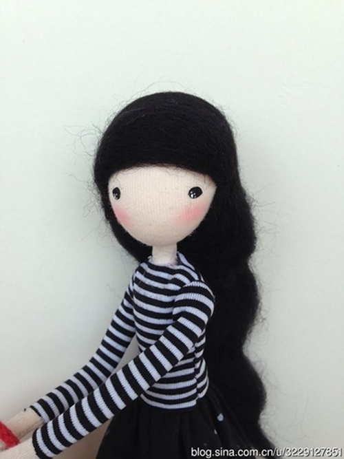 DIY Cute Mini Doll with Wire