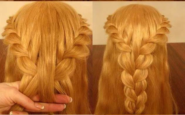 DIY Delicate Braided Hairstyle