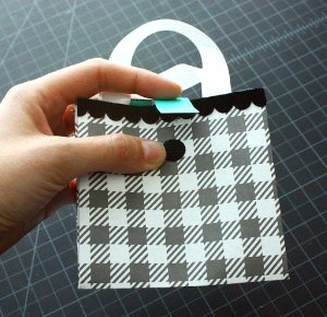 DIY Folded Paper Gift Bag