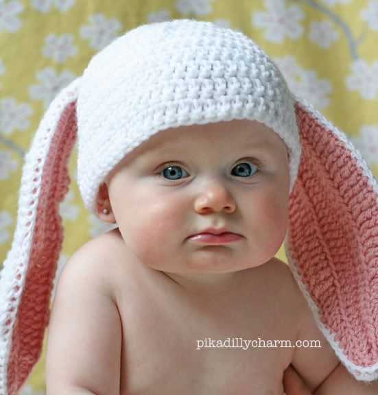 40+ Crochet Animal Hat with Patterns -Little Bunny Hat