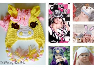 40+ Crochet Animal Hat with Patterns