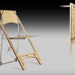 A chair that you can fold away into your closet once you’re done using it.