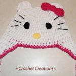 Animal Hat Crochet Patterns-Hello Kitty