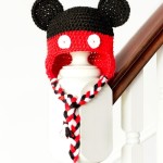 Animal Hat Crochet Patterns-Mickey Mouse