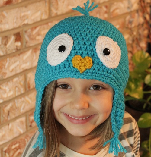 Animal Hat Crochet Patterns-bird