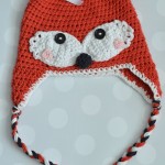 Animal Hat Crochet Patterns-fox