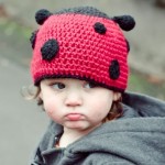 Animal Hat Crochet Patterns-ladybug