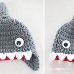 Animal Hat Crochet Patterns shark