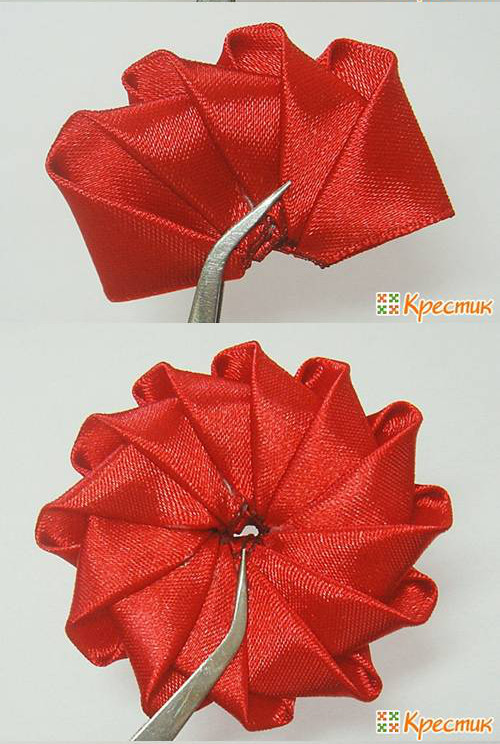 Handmade Ribbon Flower