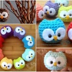 DIY Crochet Baby Owl Ornaments