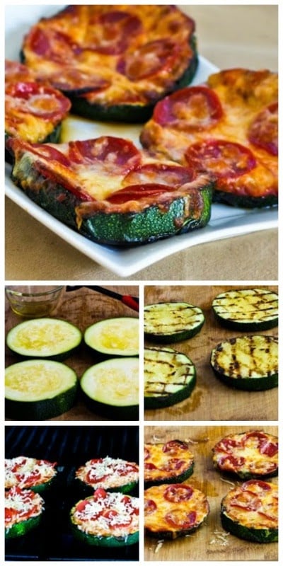 DIY Grilled Zucchini Pizza Slices