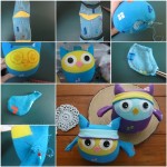 DIY sock owl toy