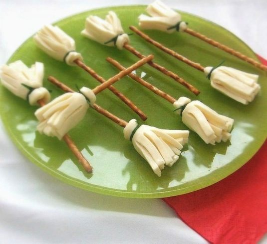 Non-Candy-Halloween-Snack-Ideas-witch-brooms