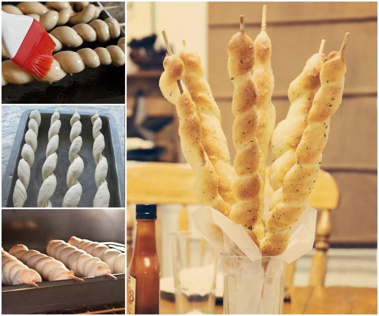 DIY Pizza Factory Twisted Breadsticks