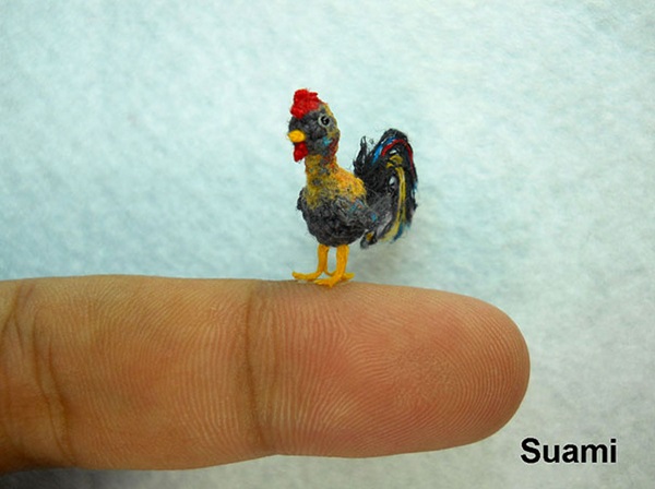 Crochet Delicate Miniature Animals from Su Ami