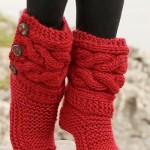 diy-8-knitted-crochet-slipper-boots-free-patterns-8