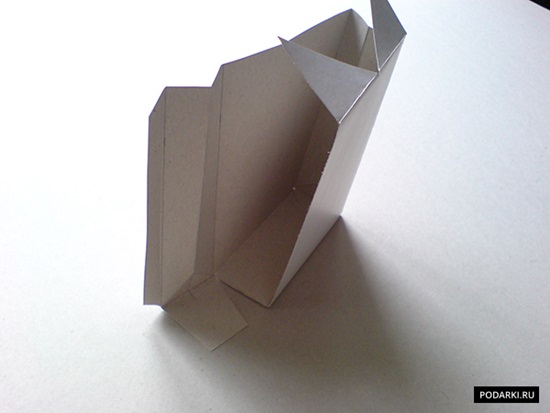 DIY Folded Paper Gift Bag for Men