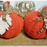 easy-and-cuddly-diy-ideas-for-recycling-old-Sweater Pumpkins