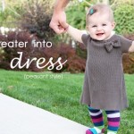easy-and-cuddly-diy-ideas-for-recycling-old-Sweater dress