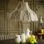 easy-and-cuddly-diy-ideas-for-recycling-old-Sweater lamp shade