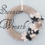 easy-and-cuddly-diy-ideas-for-recycling-old-Sweater wreath