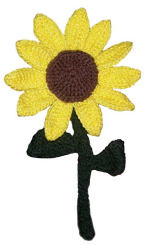 12 DIY Crochet Sunflower Pattern