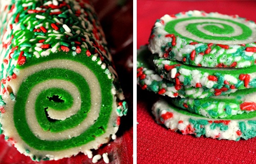 Colorful Swirl Cookies