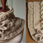 DIY A Beautiful Knit Scarf with Free Pattern
