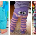 DIY Knit Monster Pants With Patterns