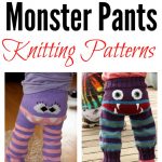 DIY Knit Monster Pants With Patterns