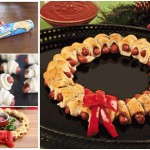 DIY Mini Sausage Wreaths