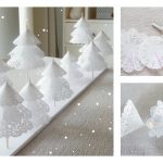 Paper Doilies Christmas Tree