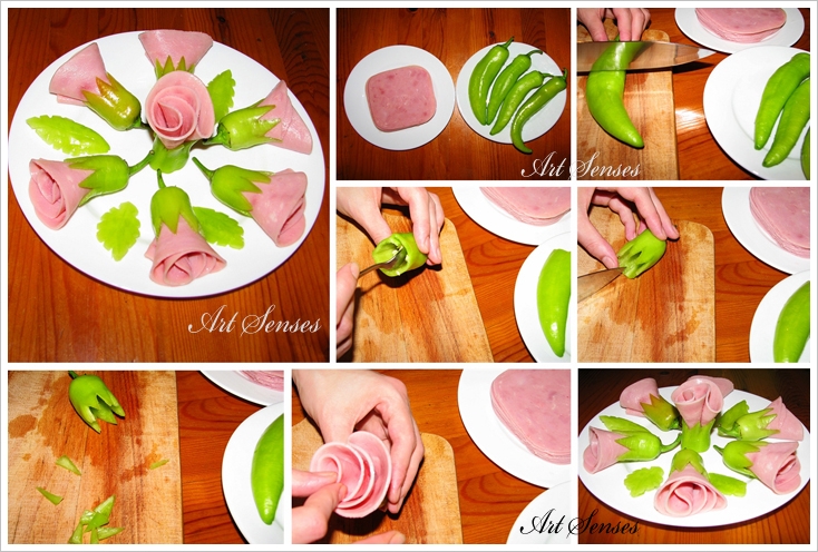 diy-amazing-sausage-slice-and-chili-roses