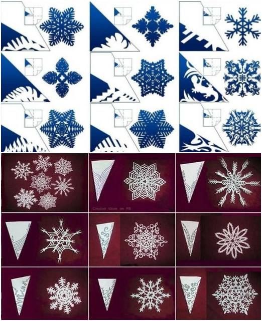 DIY Pretty Paper Snowflake Mobile with Template