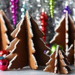 3D Christmas Tree Gingerbread Cookies
