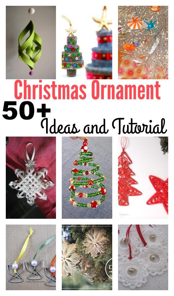 50 Creative DIY Christmas Ornament Ideas and Tutorial 