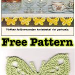 Crochet Butterfly with Free Pattern