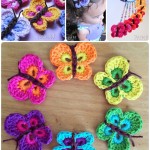 Crochet beautiful butterfly