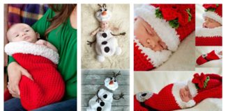 Cute Christmas Crochet Cocoon Patterns