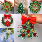 DIY Quilling Christmas Decoration