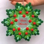 DIY Quilling Christmas Decoration -3